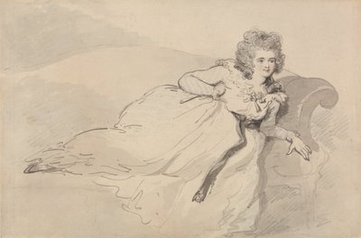 Mrs. Abington by Thomas Rowlandson